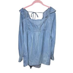 grey knit mini dress Naloma Knit Long Sleeve Mini Dress M | L | Grey Marle | Womens